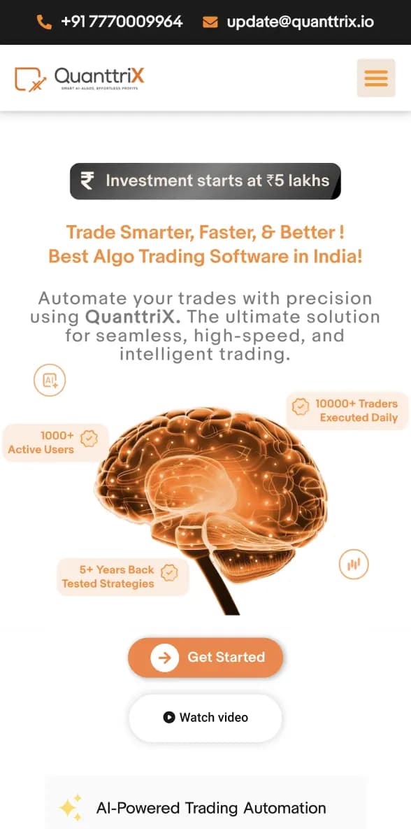 Quanttrix - Trading Bot